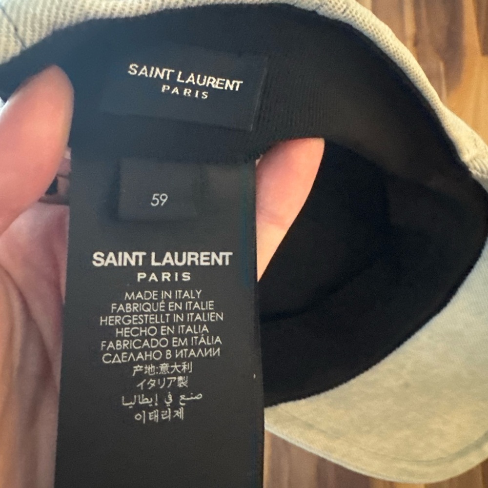 Saint Laurent Blue Cap with Black Interior - Picture 4 of 4